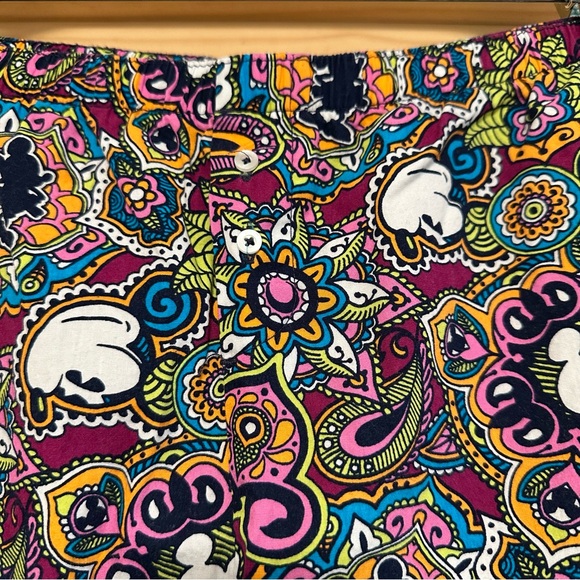 Disney Parks Mandala Paisley Mickey Pajama Pants - Women’s XL - 100% Cotton - Picture 2 of 7